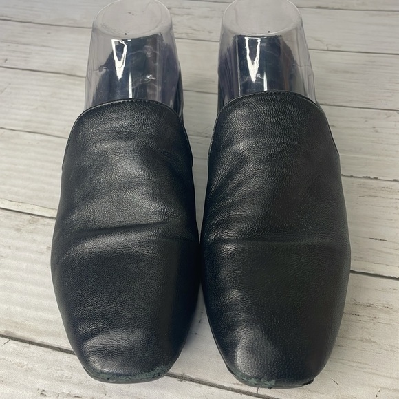 Aquatalia Revy Black Soft Nappa Leather Loafer - Picture 3 of 10